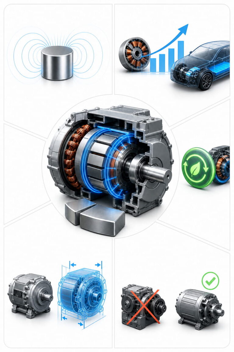 EV Motor Magnets for Electric Vehicle Drive Systems 2 Advantages of NdFeB Magnets in EV Motors
