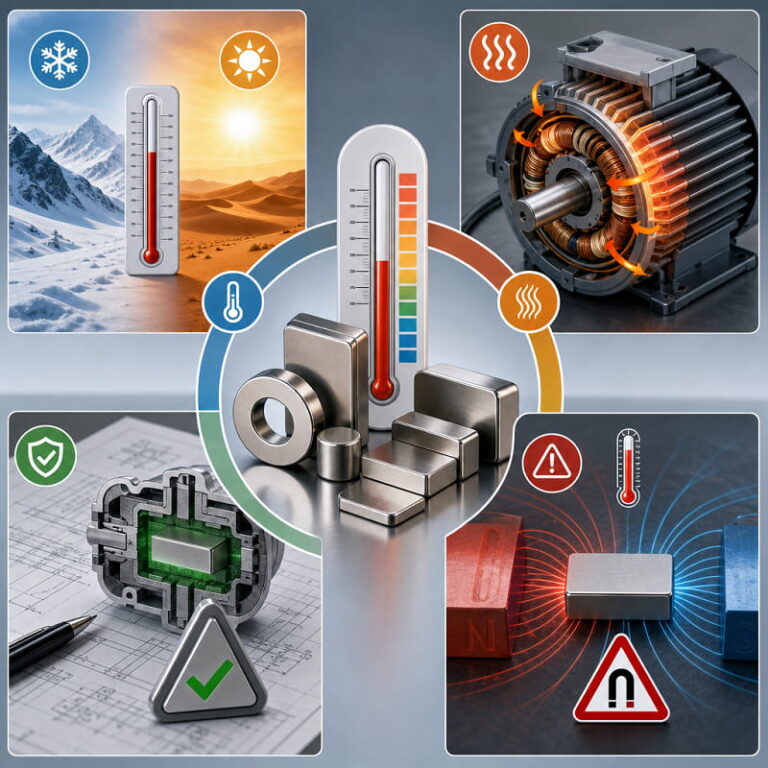 Neodymium Magnet Temperature Resistance Guide 5 Choosing the Right Temperature Grade of Neodymium Magnets