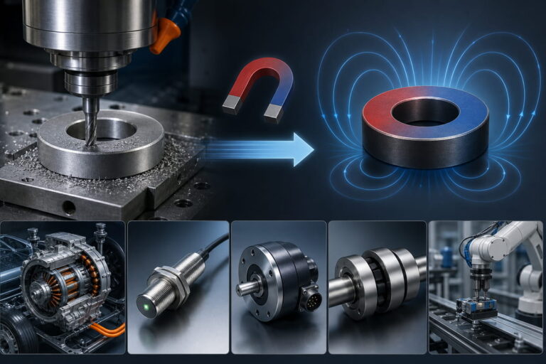 Common Applications of Magnet Magnetization After Machining