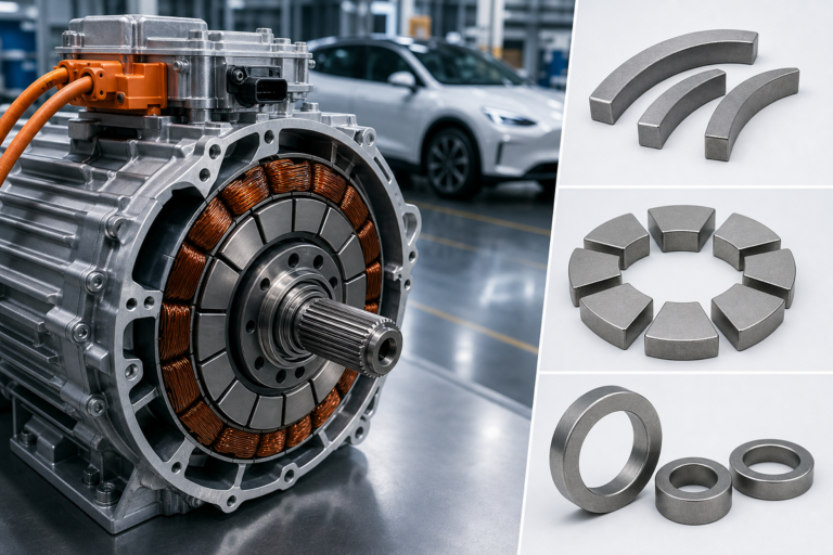 Applications 3 Common Magnet Types for Electric Vehicle Motors