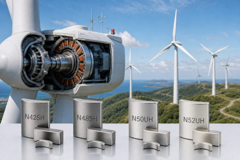 Wind Turbine Generator Magnets 14 Common Renewable Energy Grades for Wind Turbine Magnets