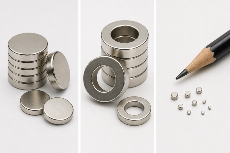 Applications 20 Common Sensor & Electronics Magnet Types