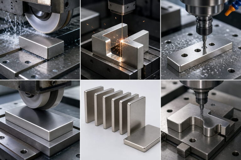 Custom Neodymium Magnet Manufacturing 11 Custom NdFeB Magnet CNC Machining Capabilities