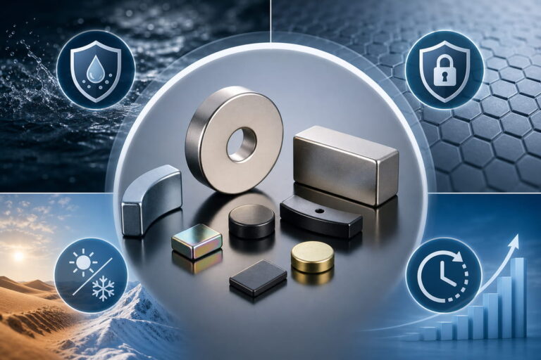 Custom Neodymium Magnet Manufacturing 13 Custom NdFeB Magnet Coating Benefits