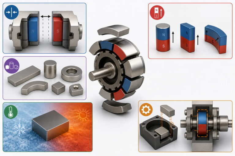 Custom Neodymium Magnet Manufacturing 18 Custom NdFeB Magnet Design Considerations