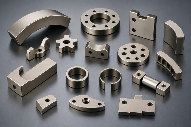 Custom Neodymium Magnet Manufacturing 4 Custom NdFeB Magnet Geometry Support