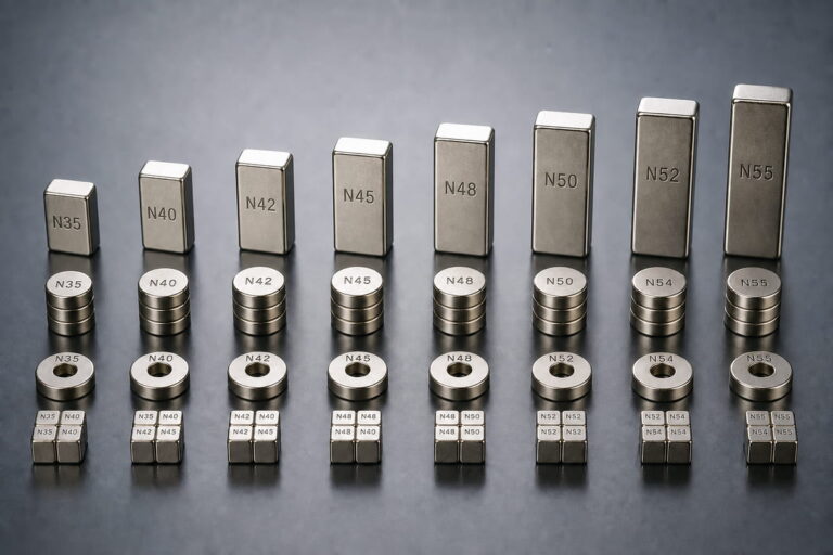Custom Neodymium Magnet Manufacturing 6 Custom NdFeB Magnet Grades