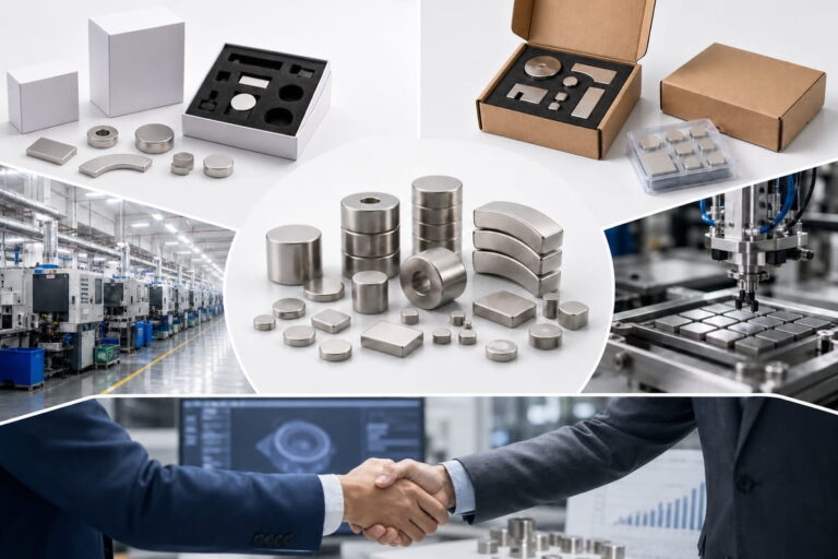 Custom Neodymium Magnet Manufacturing 19 Custom NdFeB Magnet OEM Manufacturing Services