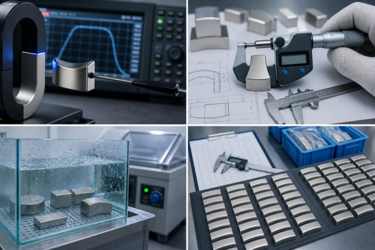 Custom Neodymium Magnet Manufacturing 22 Custom NdFeB Magnet Quality Control Objectives