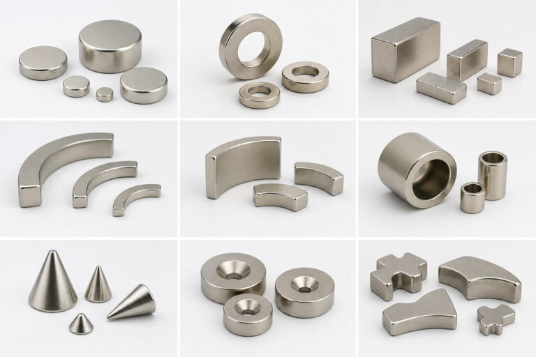 Custom Neodymium Magnet Manufacturing 3 Custom NdFeB Magnet Standard & Custom Shapes