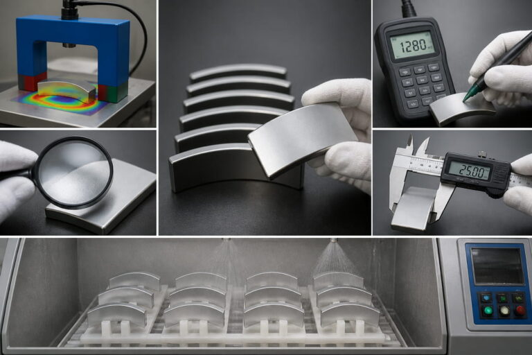 Segment Magnets 5 Custom Segment Magnet Quality Control picture