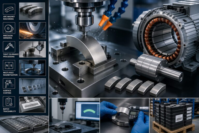 EV Motor Magnets for Electric Vehicle Drive Systems 17 EV Motor Magnet Manufacturing Capabilities