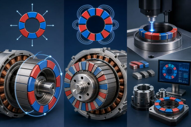 EV Motor Magnets for Electric Vehicle Drive Systems 13 EV Motor Magnetization Methods