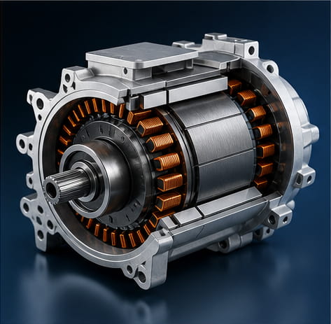 EV Motor Magnets for Electric Vehicle Drive Systems 6 EV Traction Motors