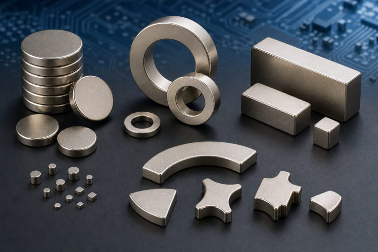 Sensor & Electronics Magnets 22 Electronics Magnet Custom Shapes