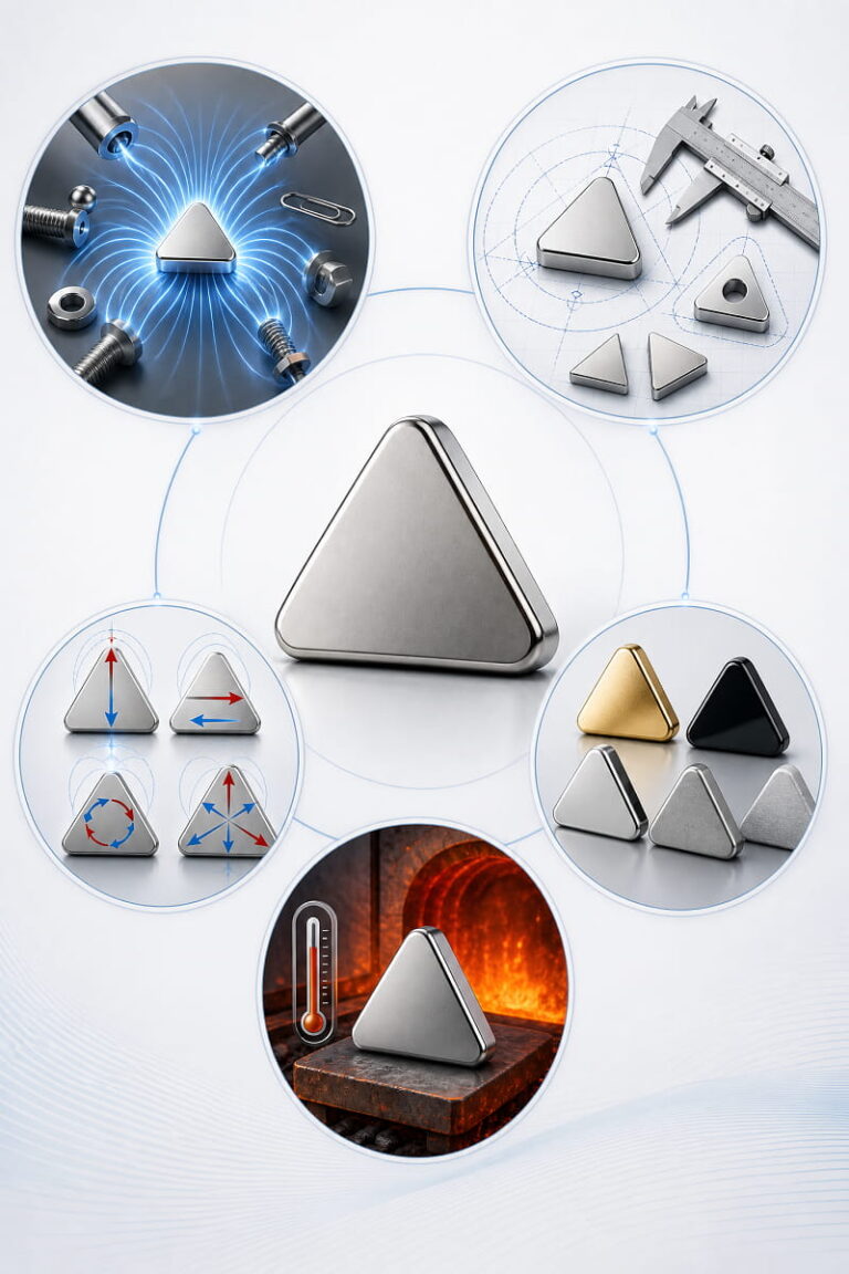 Features of Triangle Neodymium Magnets