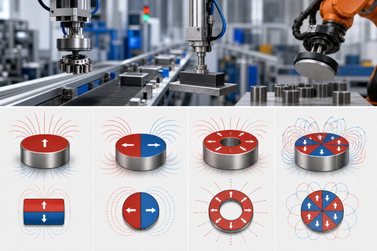 Industrial Automation Magnets 26 Industrial Automation Magnet Custom Magnetization
