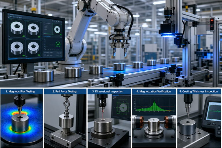 Industrial Automation Magnets 19 Industrial Automation Magnet Quality Inspection