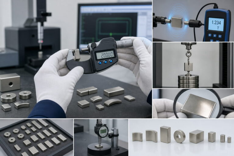 Inspection Capabilities of Neodymium Magnet Quality Inspection & Testing After Machining