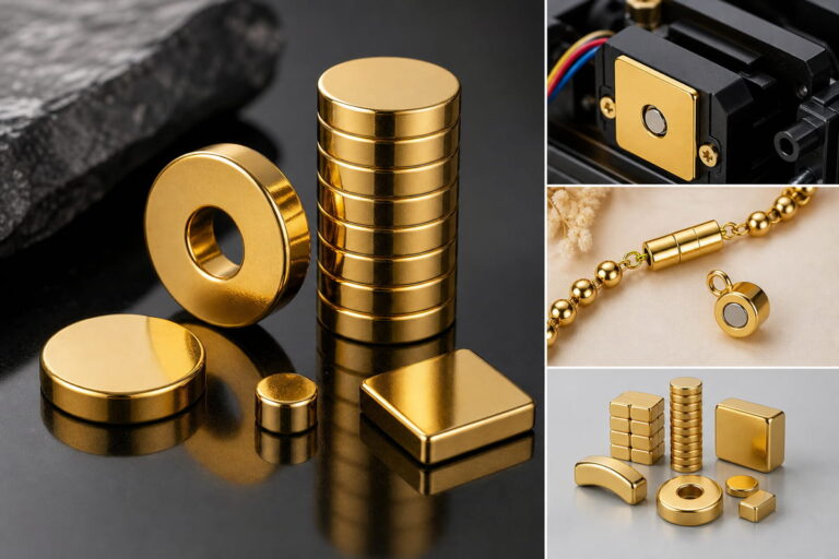 Key Features of Neodymium Magnet Gold Coating