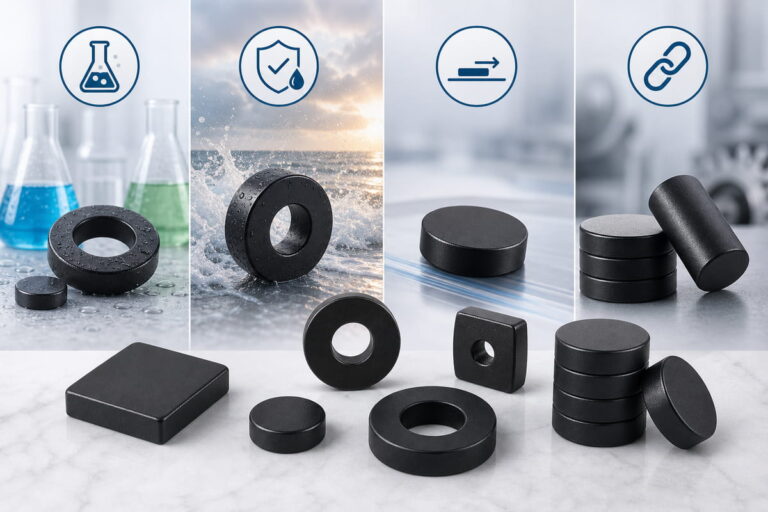 Key Features of Neodymium Magnet PTFE Coating