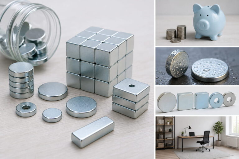 Key Features of Neodymium Magnet Zinc Coating