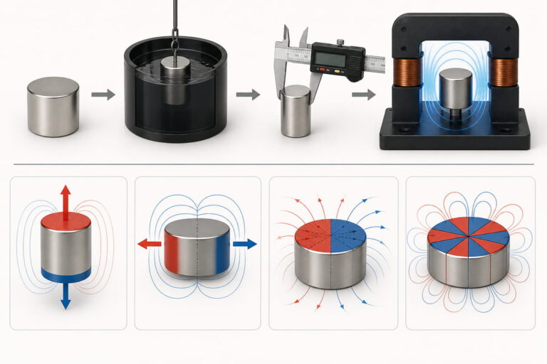 Magnet Magnetization After Machining