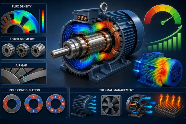 EV Motor Magnets for Electric Vehicle Drive Systems 15 Magnetic Field & Motor Efficiency