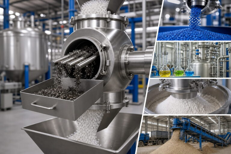 Magnetic Separator Magnets 5 Magnetic Separator for Plastics & Chemical Processing