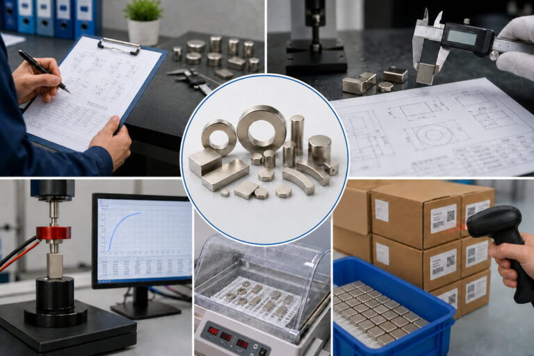 Quality Control & Inspection for Neodymium Magnets 29 NdFeB Magnet Manufacturing OEM Support Services