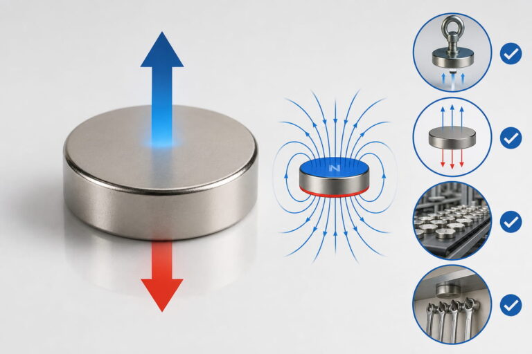 Magnetization Direction Guide 7 Neodymium Magnet Axial Magnetization Advantages