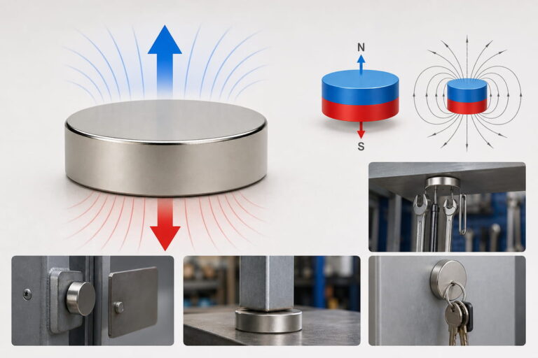 Neodymium Magnet Axial Magnetization Key Characteristics