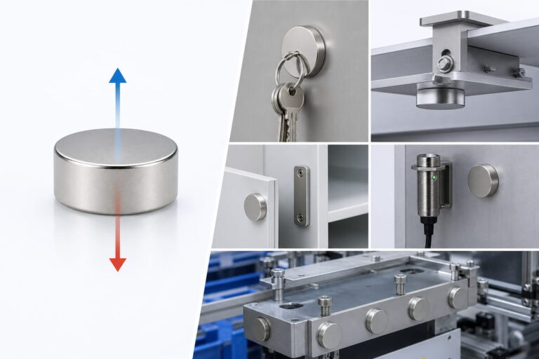 Neodymium Magnet Axial Magnetization Typical Applications
