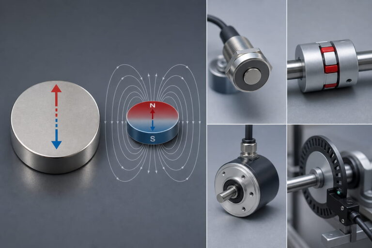 Neodymium Magnet Diametrical Magnetization Typical Applications