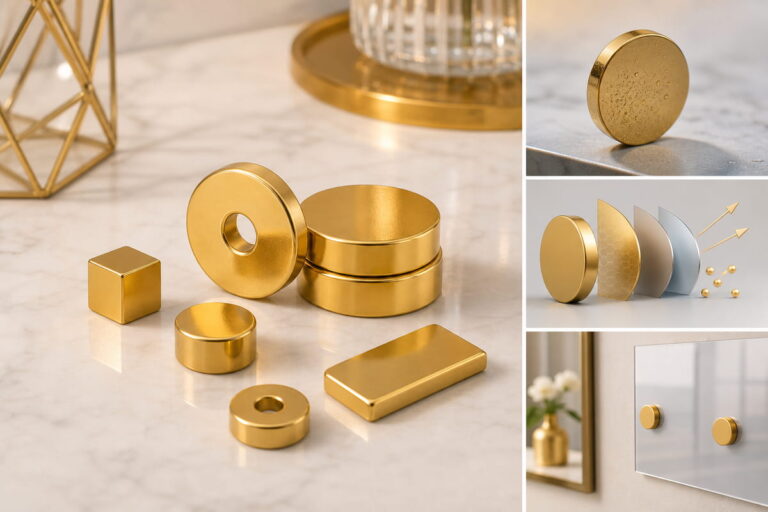 Neodymium Magnet Gold Coating Advantages