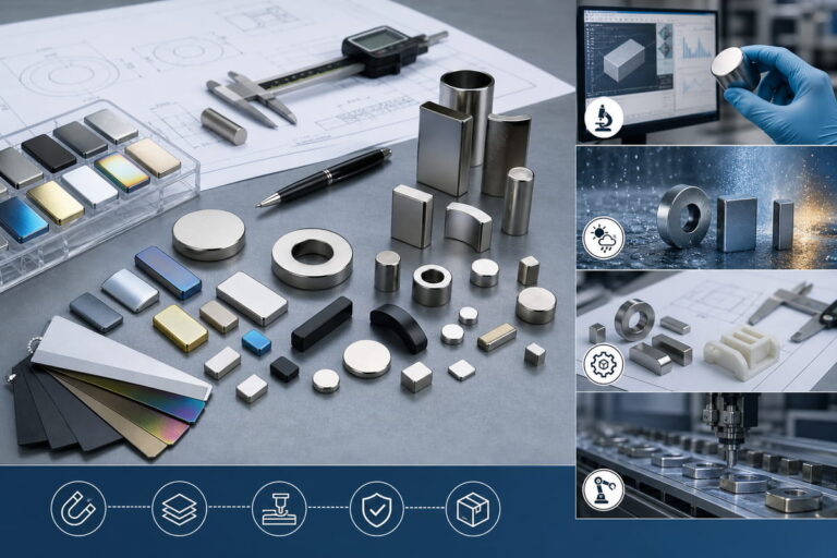 Neodymium Magnet OEM & Custom Coating Engineering Services