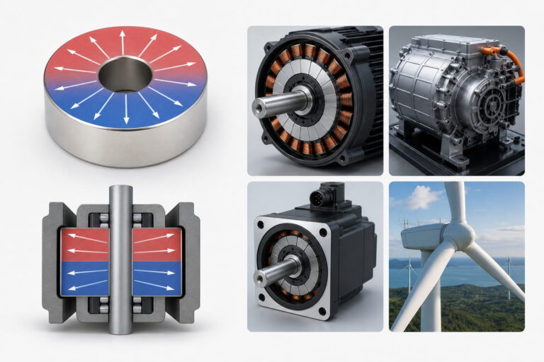Magnetization Direction Guide 12 Neodymium Magnet Radial Magnetization Typical Applications
