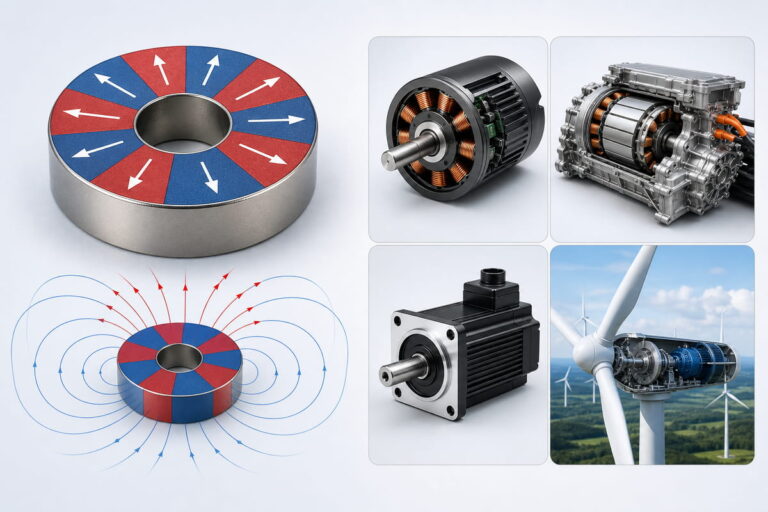 Neodymium Magnet Radial Magnetization Typical Applications
