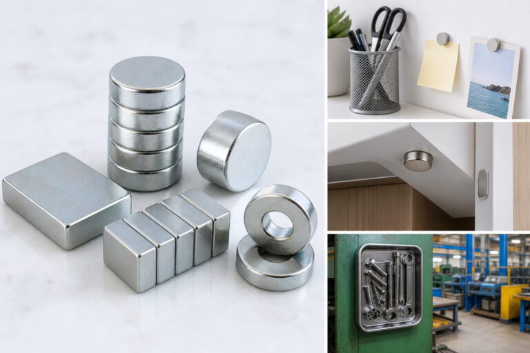 Neodymium Magnet Zinc Coating Typical Applications