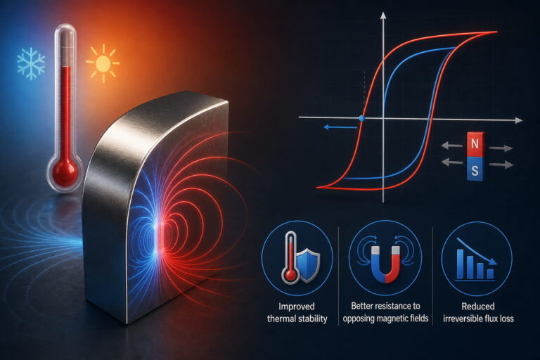 Neodymium Magnet Temperature Resistance Guide 10 Neodymium Magnets Temperature and Coercivity