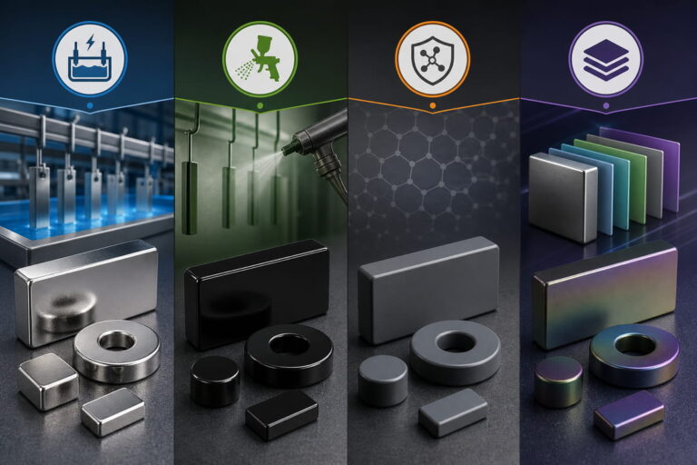 Magnet Manufacturing 8 Our Neodymium Magnet Coating Services