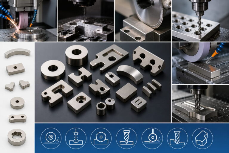 Precision CNC Machining for NdFeB Magnets-Machining Capabilities