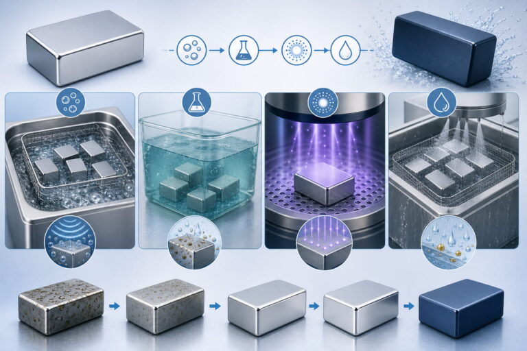 Pretreatment Methods of Neodymium Magnet Coating