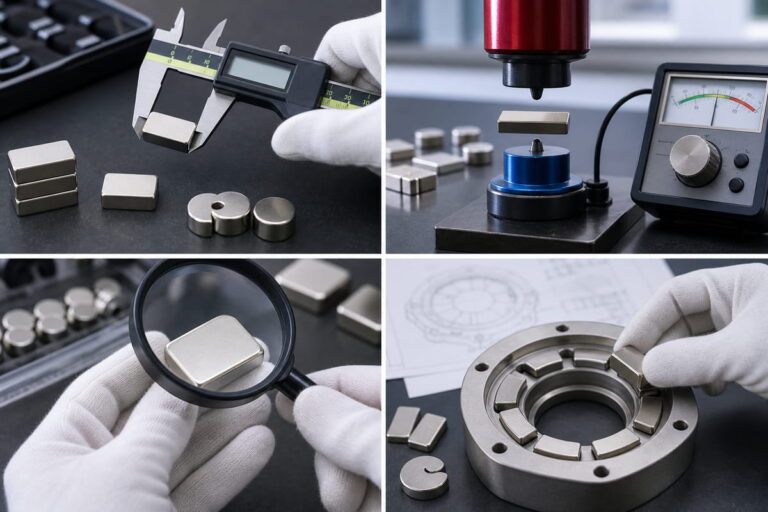 Quality Objectives of Neodymium Magnet Quality Inspection & Testing After Machining