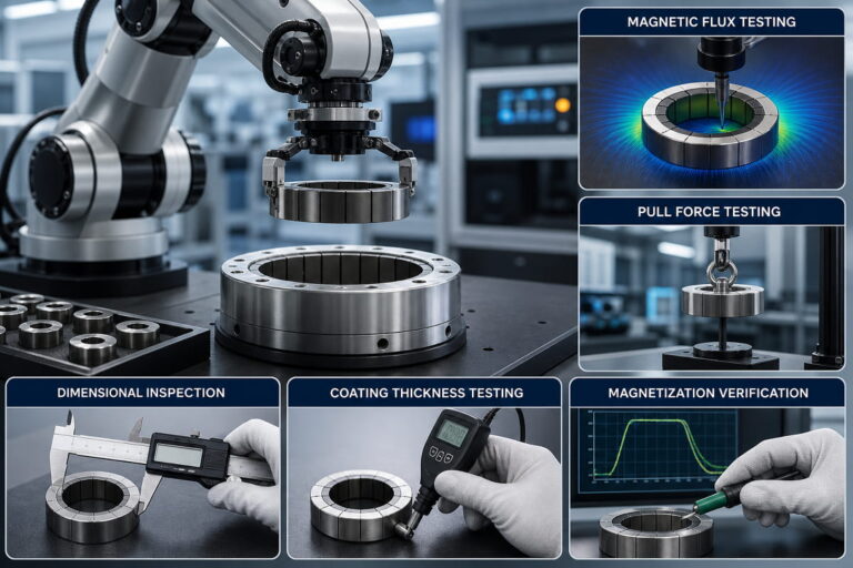 Robotics Magnet Quality Inspection