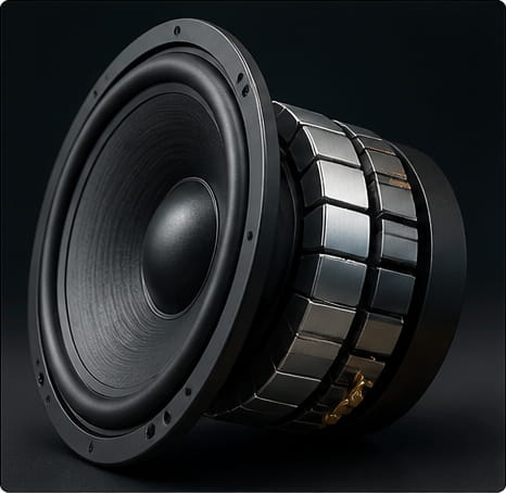 Segment Magnets 9 Segment Magnet for Audio Equipment
