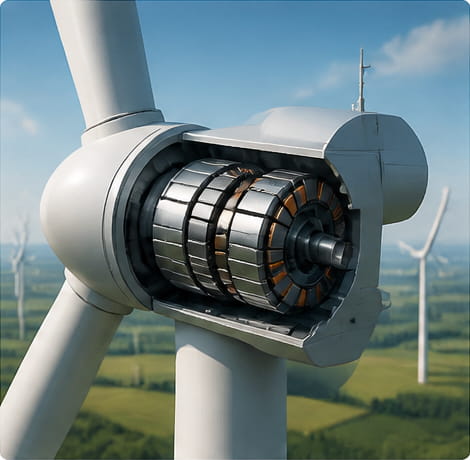 Segment Magnets 7 Segment Magnet for Wind Turbines