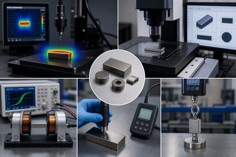 Sensor & Electronics Magnets 20 Sensor & Electronics Magnet Quality Inspection