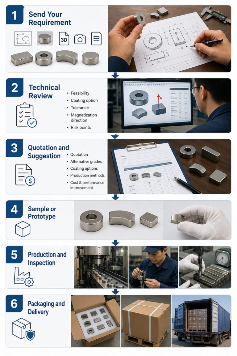About Us 10 Simple Process for Custom Magnet Projects