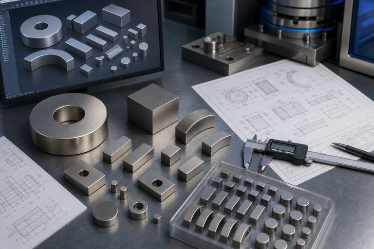 Sintered NdFeB Magnet Manufacturing 19 Sintered NdFeB Magnets Custom Manufacturing Customization Options